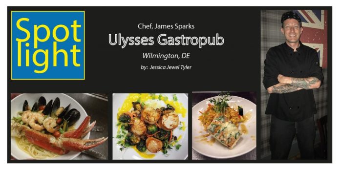 Ulysses Gastropub – Chef, James Sparks